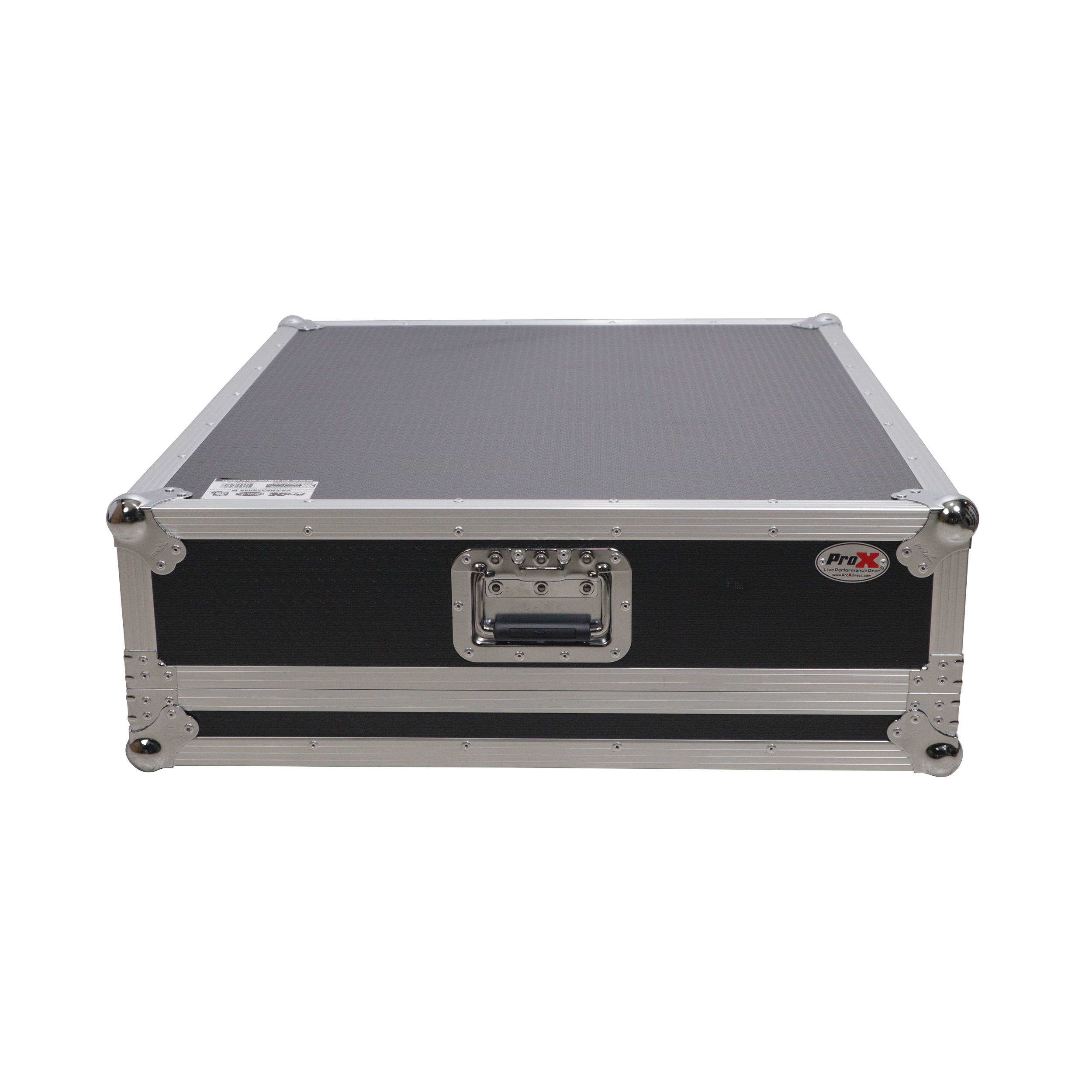XS-PRE32S64SW flight case with front handle and product label