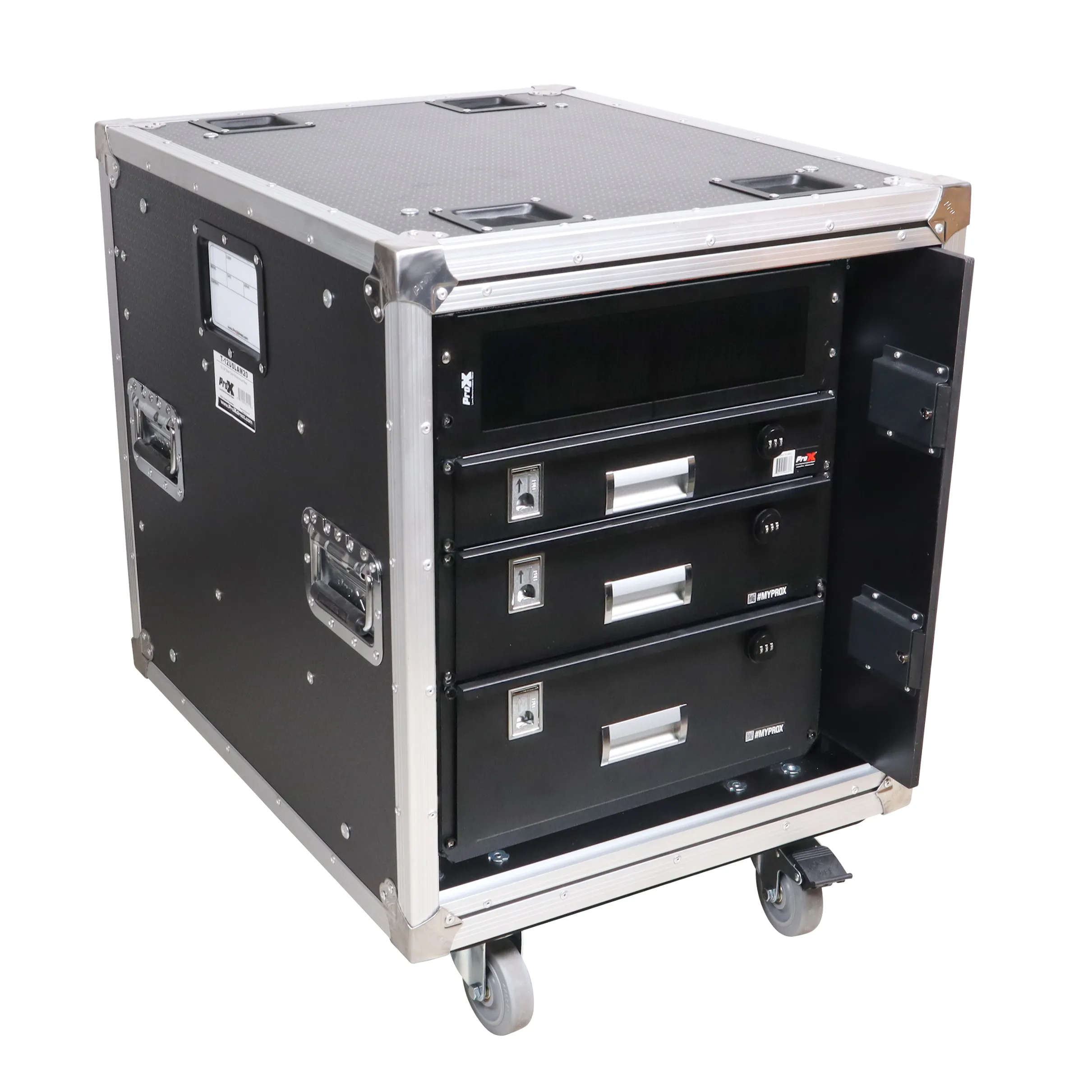 Slam Door 20" Deep Shock Mount Rack Cases