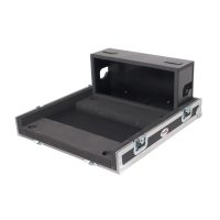 ProX XS-WLV1CLDHW ATA Digital Audio Mixer Flight Case for Waves eMotion LV1 Classic Console with Doghouse compartment and 4x Caster wheels