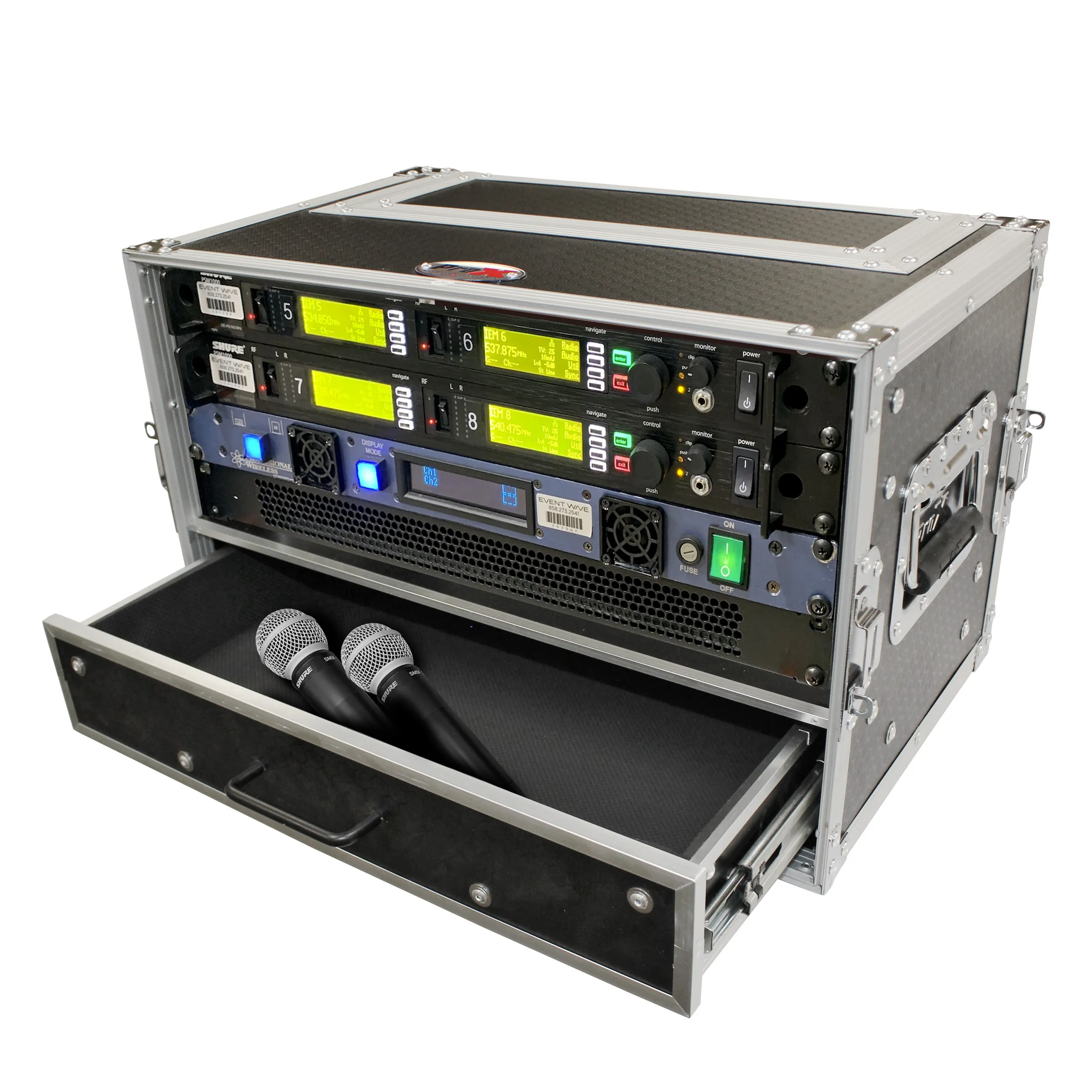 Wireless Mic Rack Cases