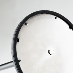 Bottom view of the König & Meyer 26125-BLACK Mic