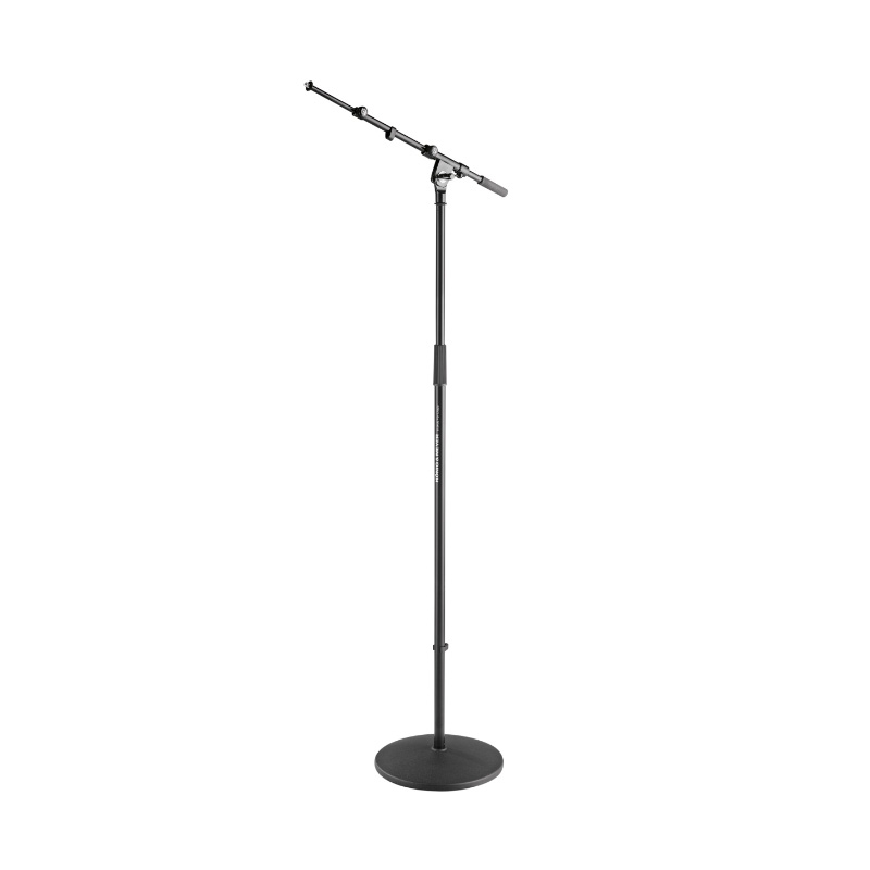 König & Meyer 26145-BLACK Mic Stand with Telescopic Boom Arm - GTR Direct