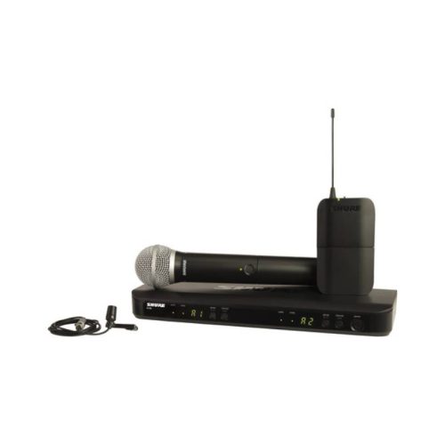 Main view of the Shure BLX1288/CVL-H10 Wireless Combo