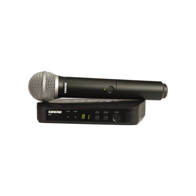 Main view of the Shure BLX24/PG58-H10 Wireless Handheld