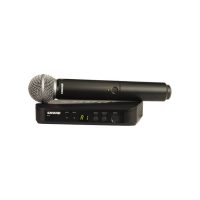 Main view of the Shure BLX24/SM58-H10 Wireless Handheld