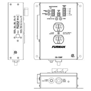 Instruction for the Furman CN-15MP 15 Amp