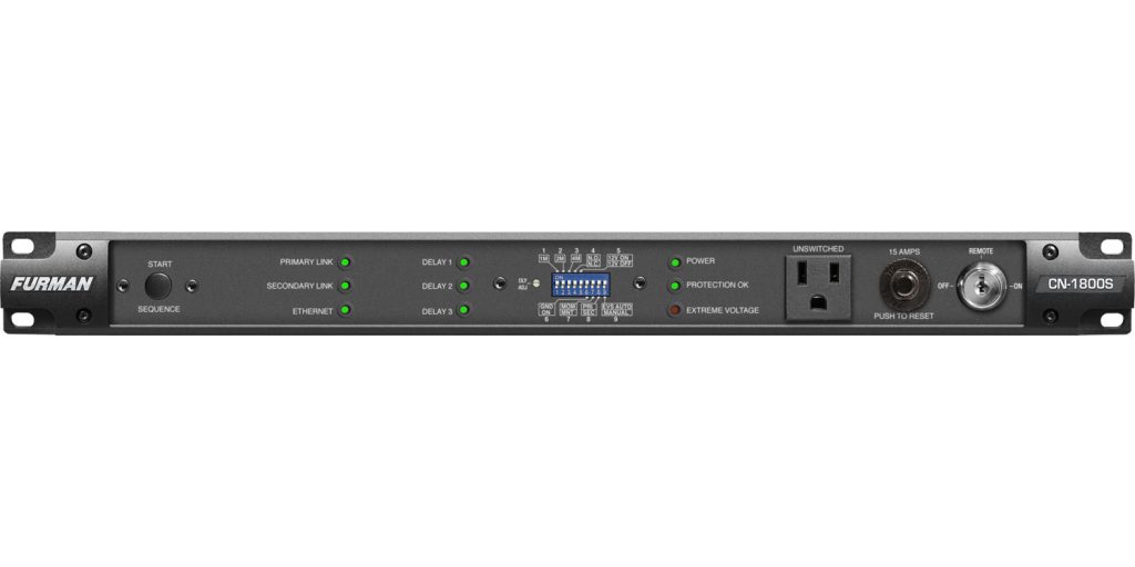 Furman CN1800S 15 Amp Smart Sequencing Power Conditioner GTR Direct