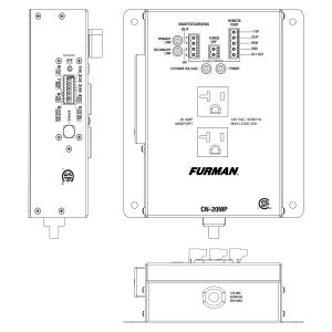 Furman CN-20MP 20 Amp MiniPort Smart Sequencer - Image 4