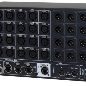 Left view of the Crest Audio Tactus Stage 32