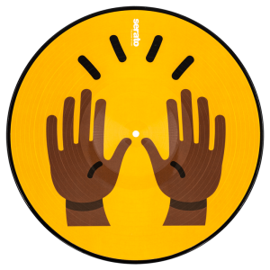 Front view Serato SCV-PS-EMJ-1 12" Emoji