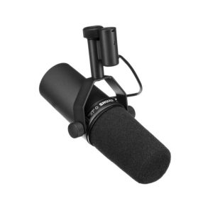 Shure SM7B Cardioid Dynamic Microphone with Windscreen & Yoke Mount - GTR  Direct