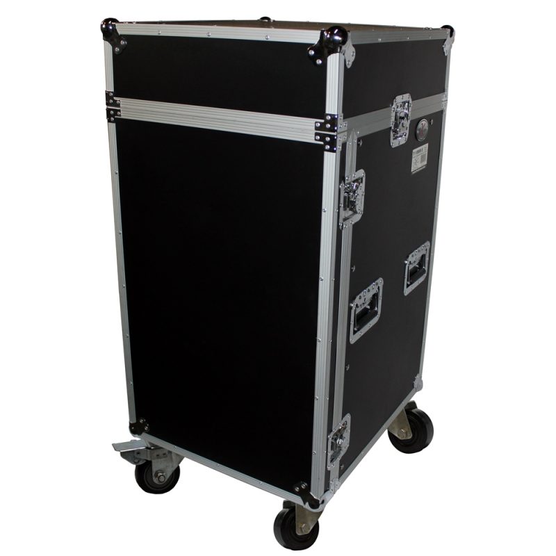 Right view of the ProX T-18MRLT 18U Vertical Rack