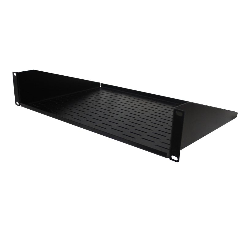 Side view of ProX T-RS2-12 Rack Shelf