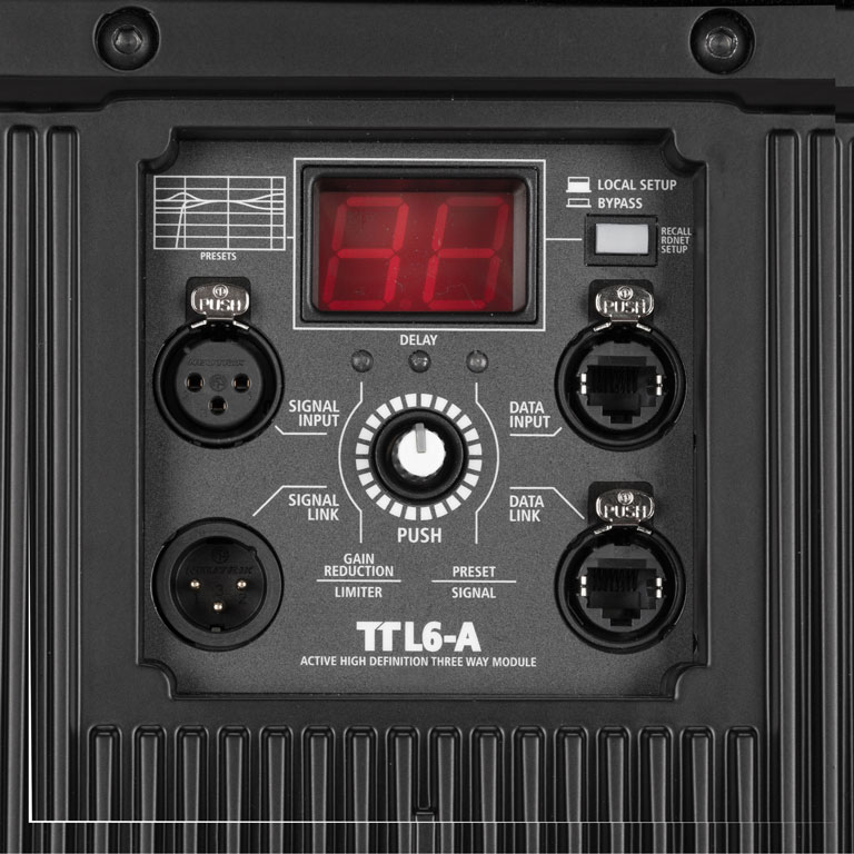 Inputs of the RCF TTL 6-A 2