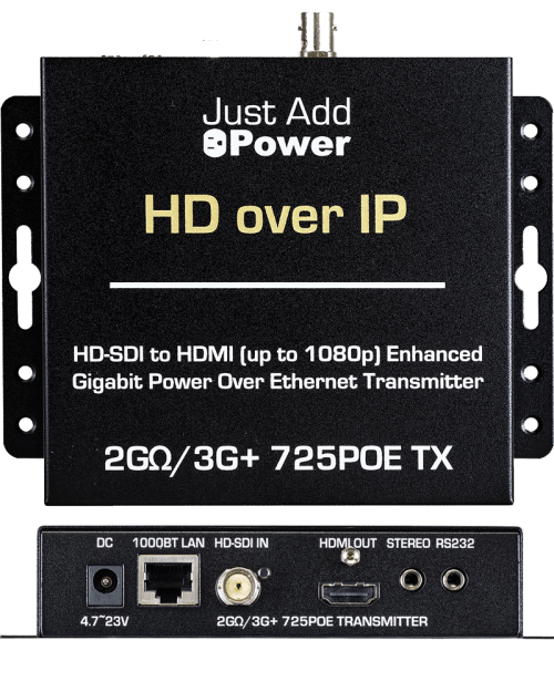 Main view of the Just Add Power VBS-HDIP-725POE 2G-3G+ PoE