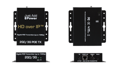 Main view of the Just Add Power VBS-HDIP-705POE 2G/3G PoE