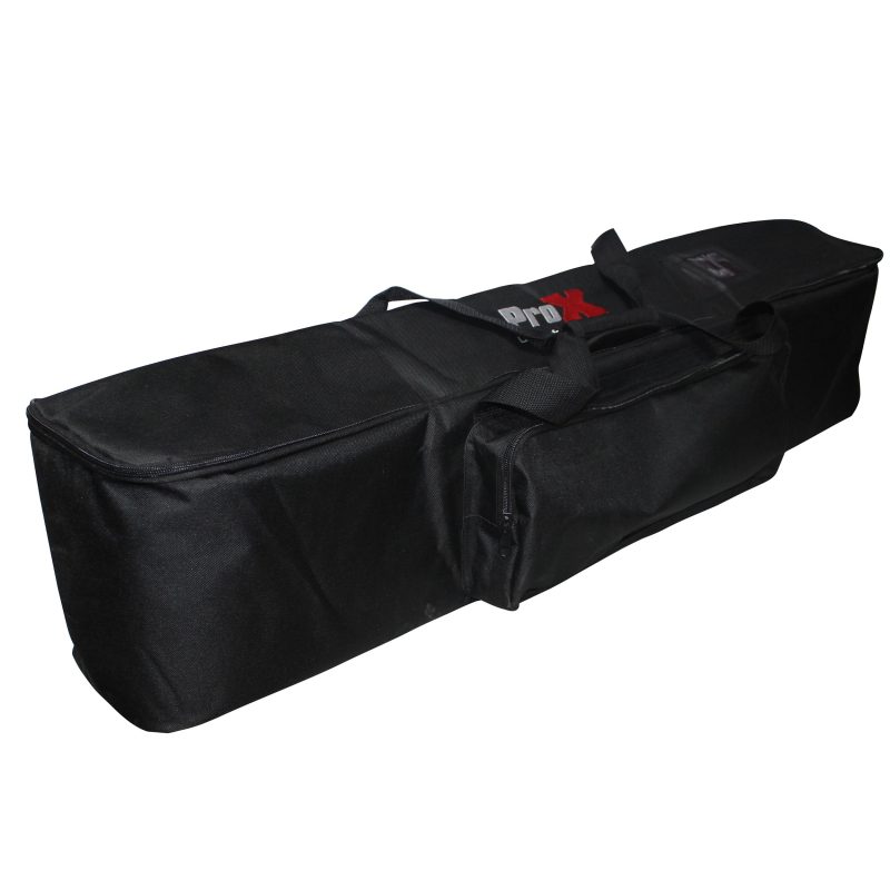 Side view of ProX XB-200 padded travel accessory bag