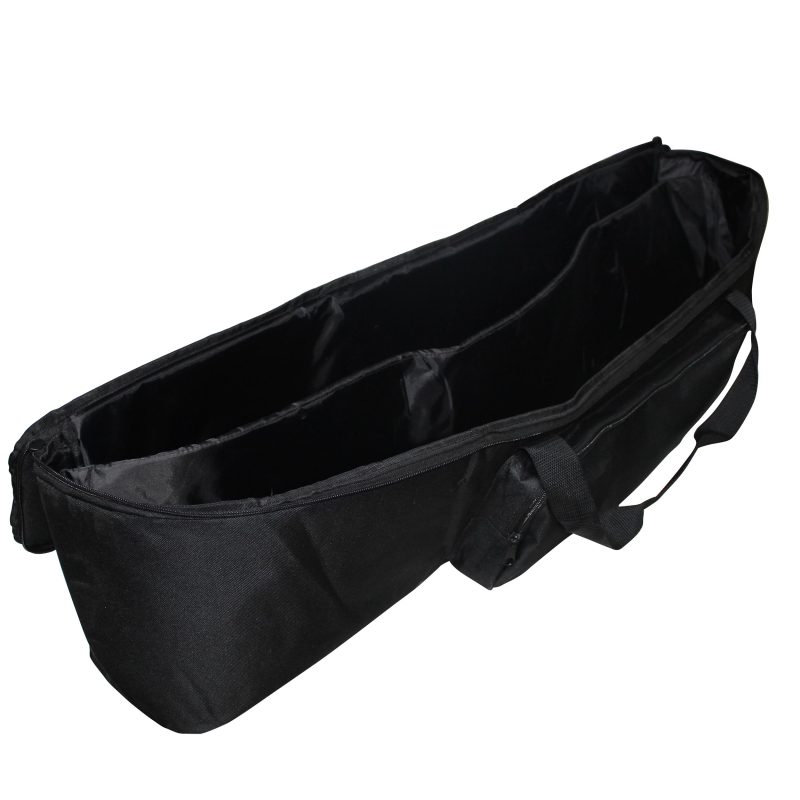 Left view of the ProX XB-200 padded travel accessory bag