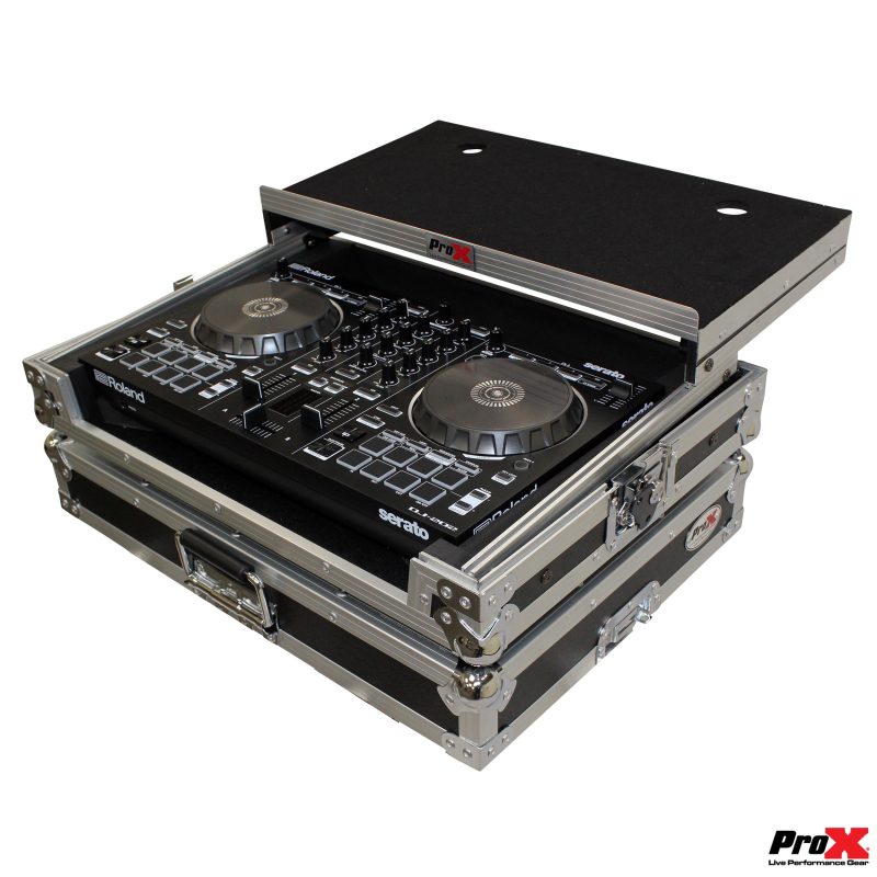 Right view of the ProX X-DJ202LT Flight Case For Roland