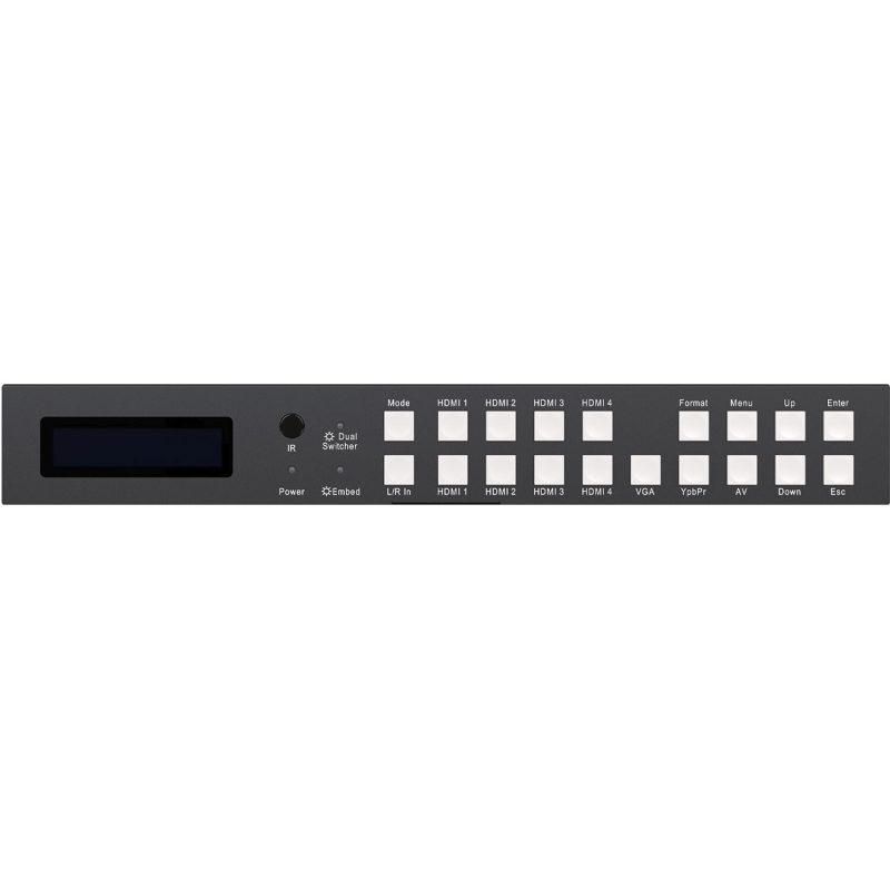 BZB Gear 7x2 4K Presentation Switcher Scaler