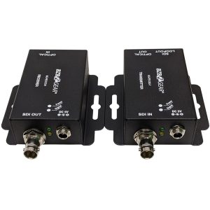 BZB Gear 12G/6G/3G/HD/SD-SDI over Single mode SFP-type Fiber Optic Extender