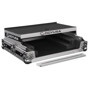 Left view of the Odyssey FRGSDJCS Small DJ Controller