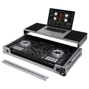 Side view of Odyssey FRGSPIDDJRX DJ Controller