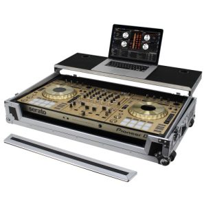 Side view of Odyssey FRGSPIDDJRZW DJ Controller