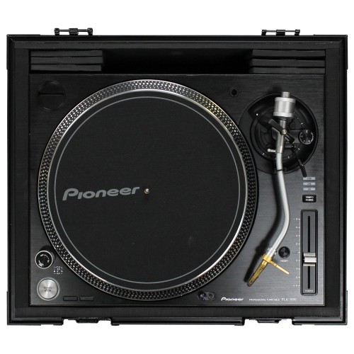 Top view of the Odyssey FZ1200BL Turntable Case