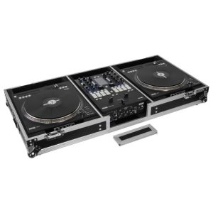Left view of the Odyssey FZRANE1272W DJ Coffin