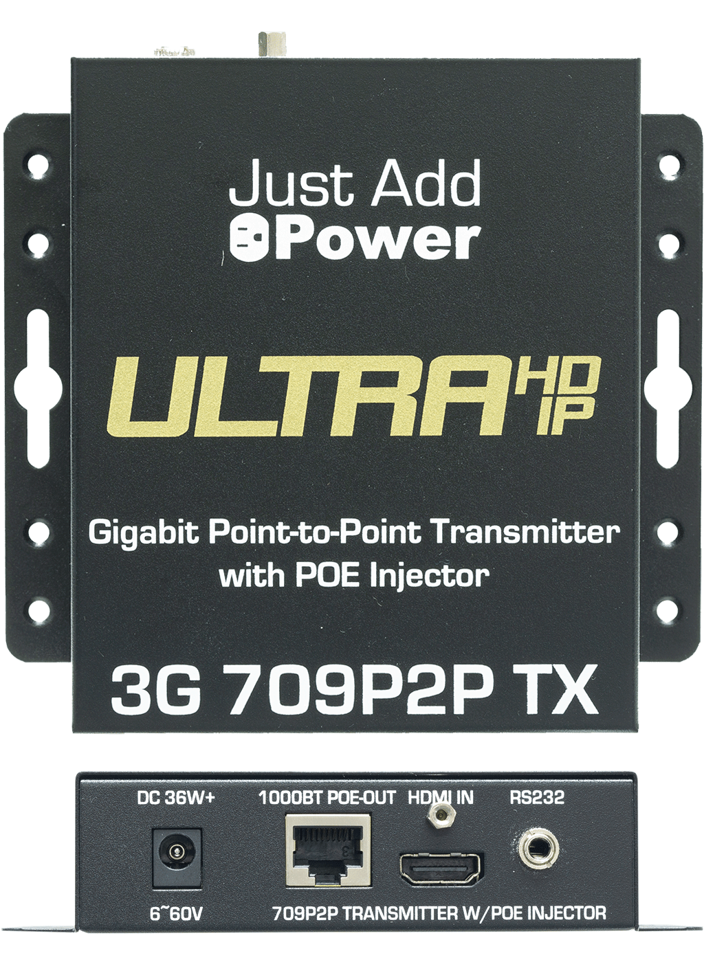 Main view of the Just Add Power VBS-HDIP-709P2P 3G PoE