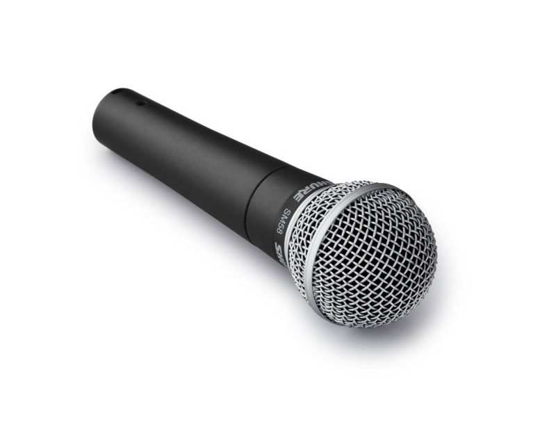 Side view of the Shure SM58-CN Handheld Dynamic