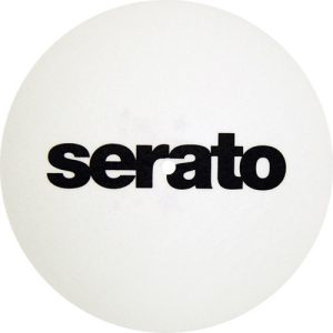 Serato OSA-SM-BLK-B7 7" Butter Rug Slipmat White (Pair) - Image 2